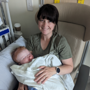 2 Sophie & her daughter odette who has been diagnosed with hydrocephalus