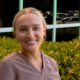 RN Nicole Sadler outside of Victoria General Hospital