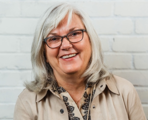 VHF Board of Directors Chair Joan Yates, former instructor and Vice-President at Camosun College