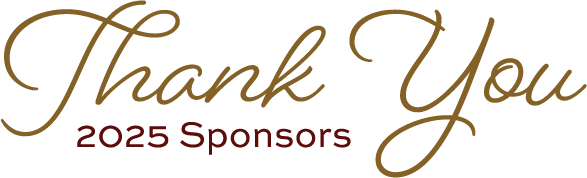 "Thank You 2025 Sponsors"