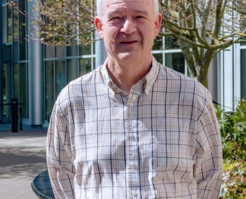 Doug Wrean, the 9th patient to recieve robotic assisted surgery at Royal Jubilee Hospital