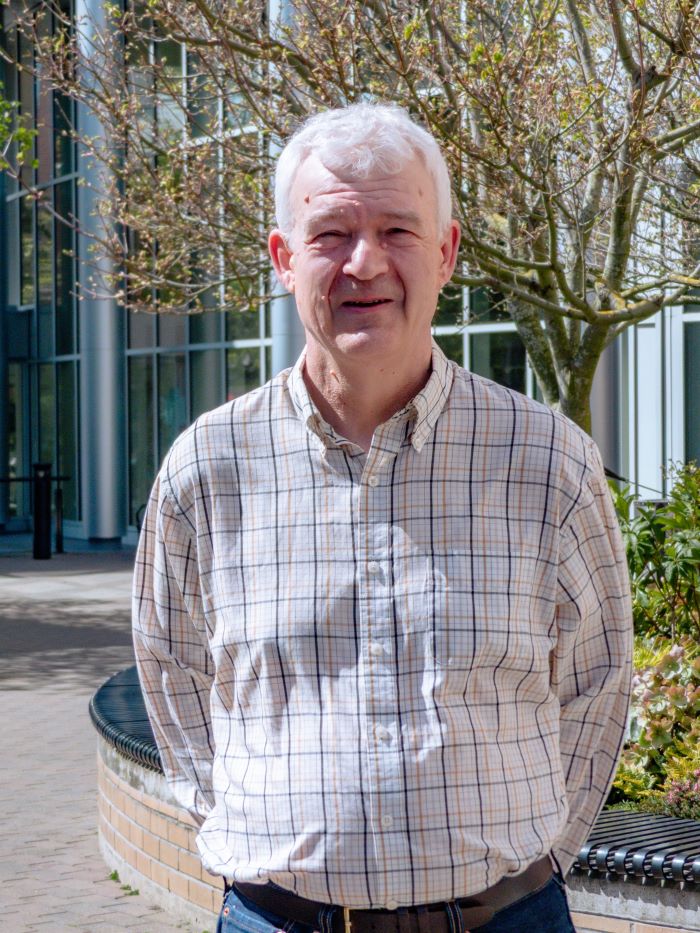 Doug Wrean, the 9th patient to recieve robotic assisted surgery at Royal Jubilee Hospital