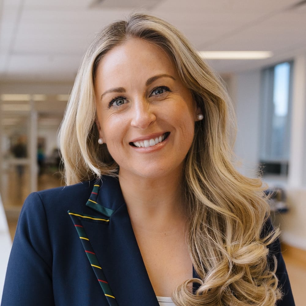 Avery Brohman, CEO of the Victoria Hospitals Foundation, in Royal Jubilee Hospital