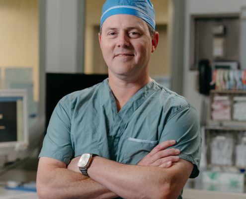 Dr. Dan Warren, Division Head of Neurosurgery at Victoria General Hospital