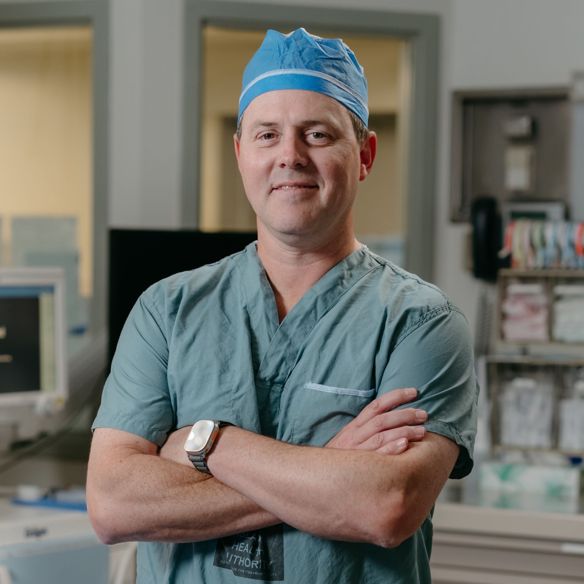 Dr. Dan Warren, Division Head of Neurosurgery at Victoria General Hospital