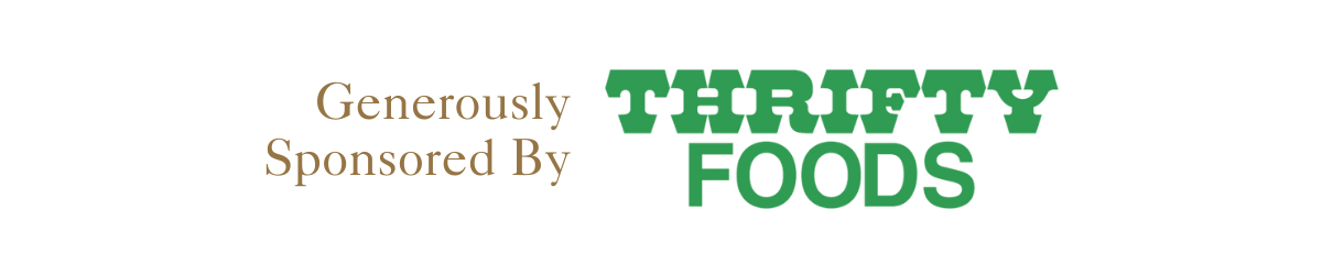 Generously Sponsored By (1) Generously Sponsored By Thrifty Foods