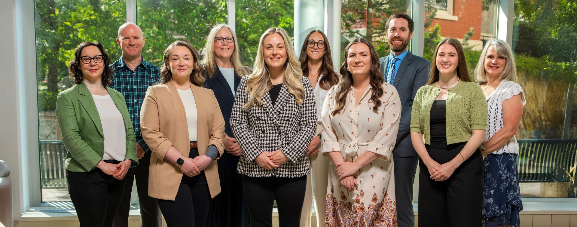Foundation Staff Leadership team: Beth Cairns, Danielle Mulligan, Jeremy Vosburgh, Tina Belcourt, Avery Brohman, Collen Bronson, Gaelle van Erp, Alec McKay, Heather Crow, & Dawn Robson
