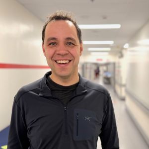 Wim Mulder, Victoria BC Crohn's Disease patient at Victoria General Hospital