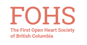 First Open Heart Society of BC The First Open Heart Society of British Columbia Logo