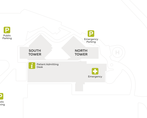 VGH Map General Map of Victoria General Hospital in Victoria British Columbia